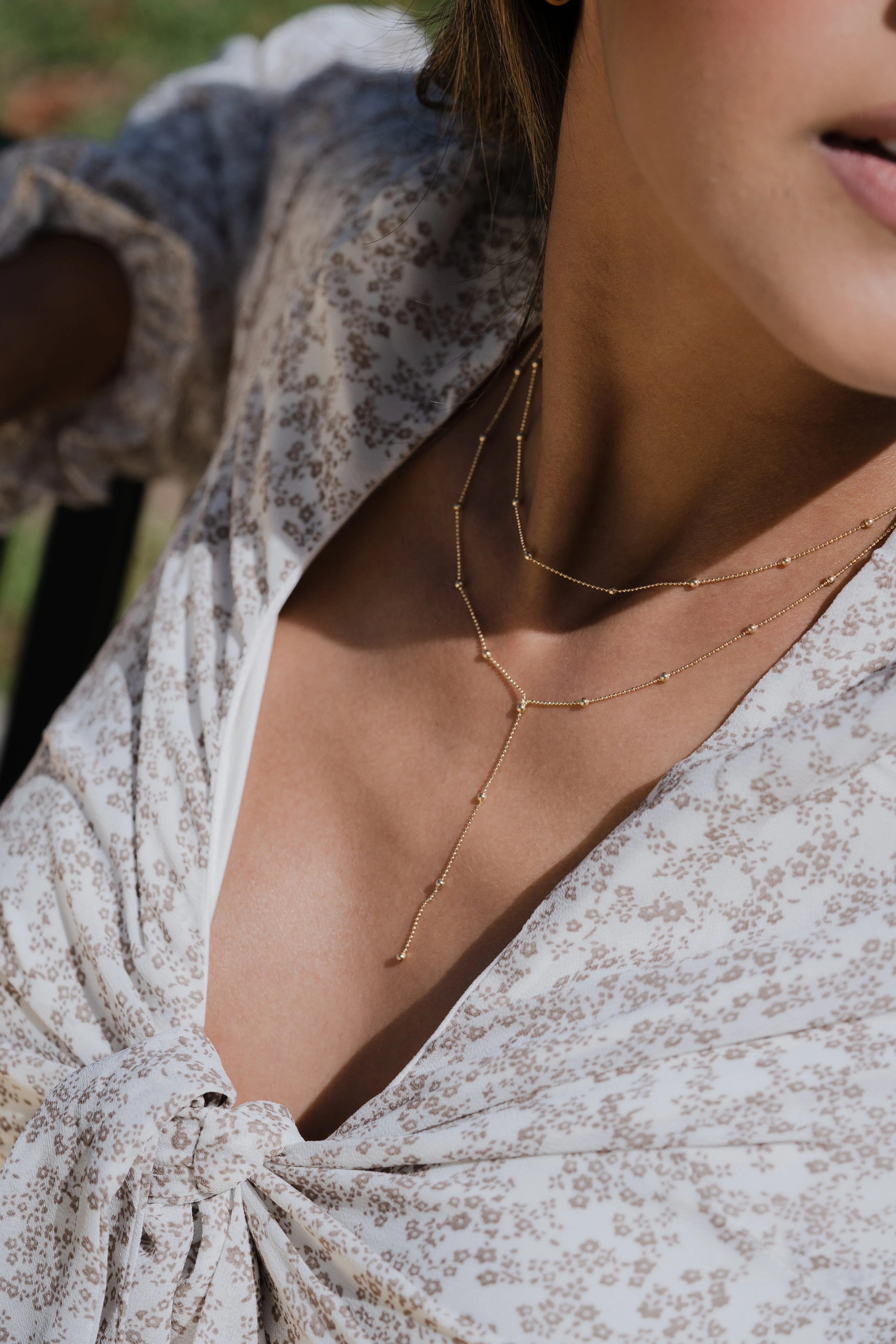 14K Gold Layered Necklace