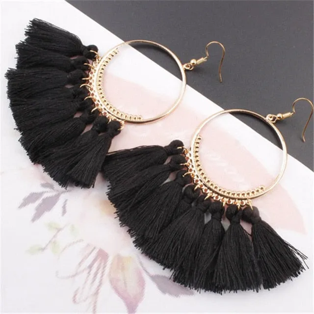 17 colors Tassel Earrings For Women