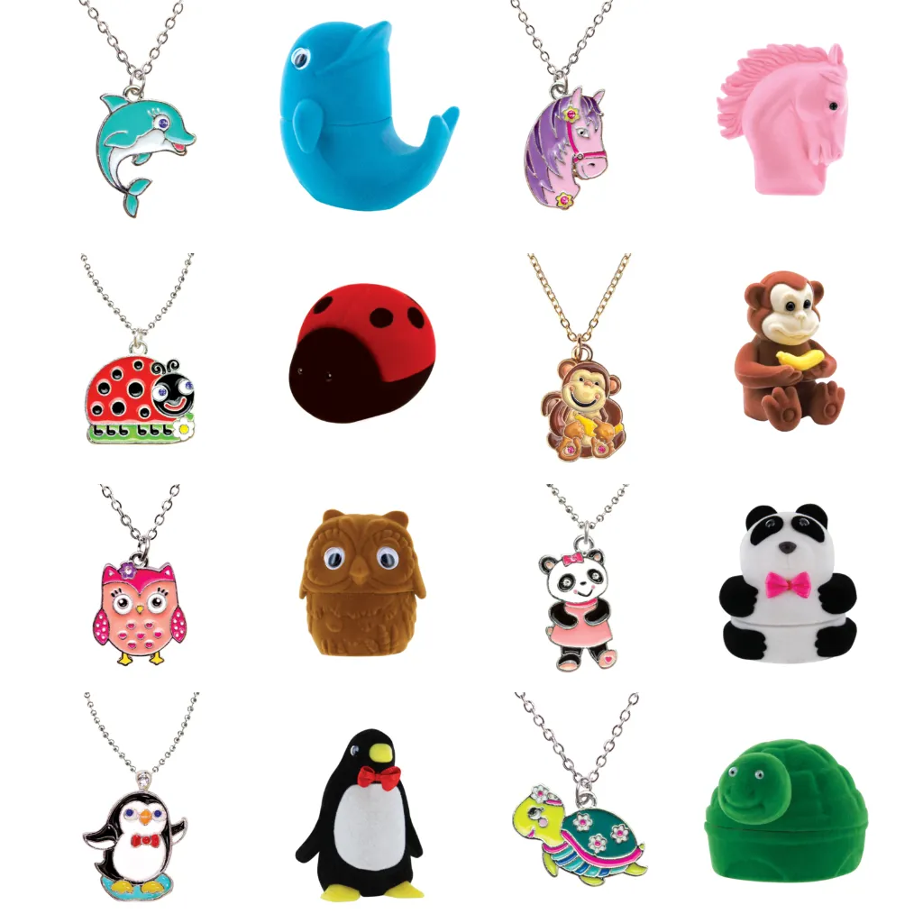 Animal Pendants Necklaces - Kids