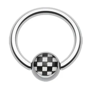 Checker Ball Captive Body Jewellery