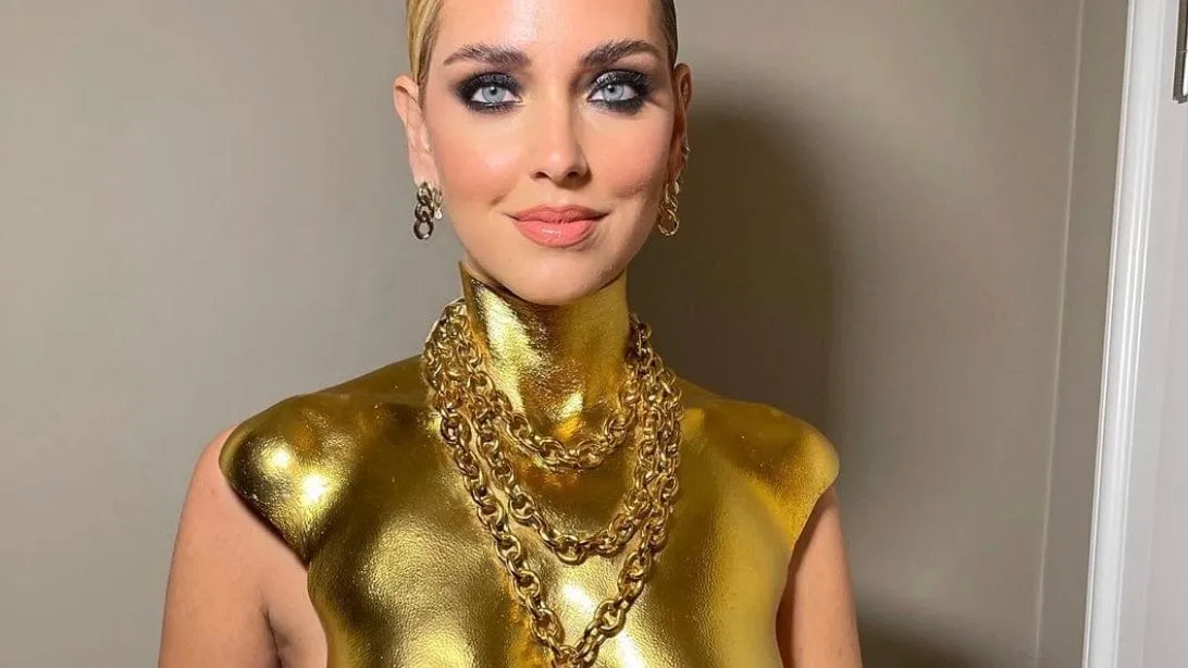 Chiara Ferragni Chain Collection Big Chain Gold Necklace