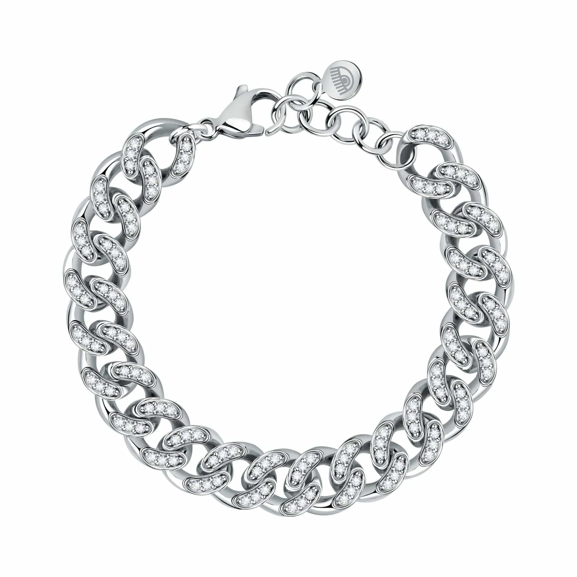 Chiara Ferragni Chain Collection Full Pave Bracelet