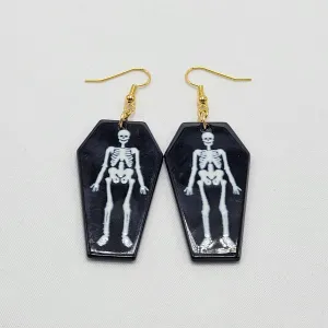 Coffin Earrings