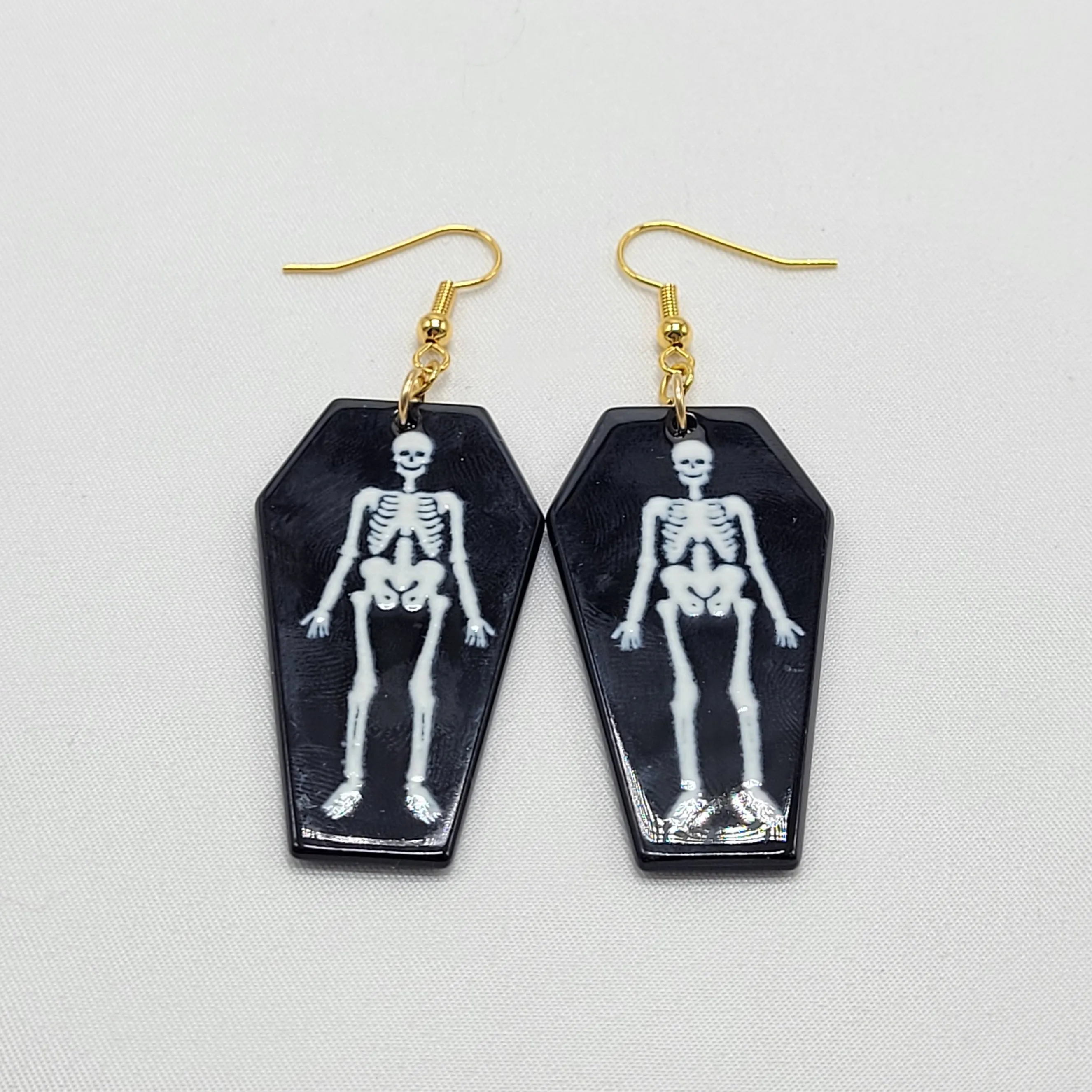 Coffin Earrings