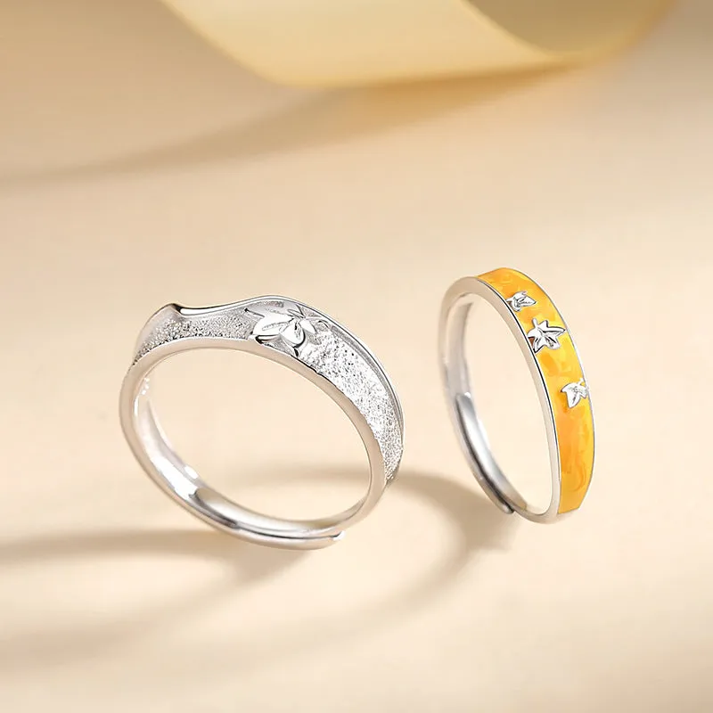 Custom Engraved Matching Wedding Bands