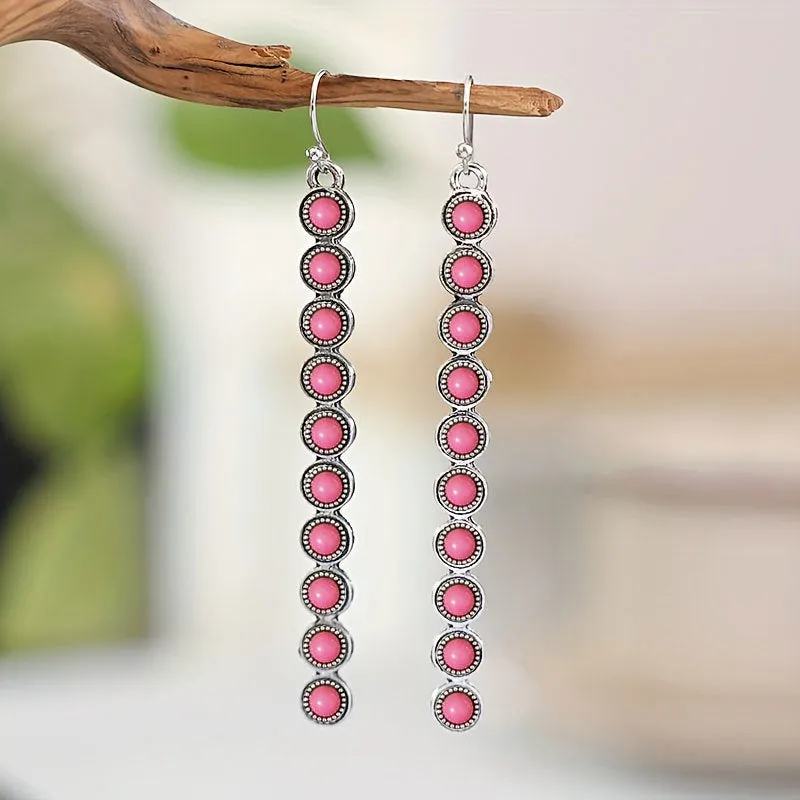 Elegant Acrylic Drop Earrings