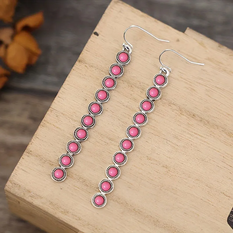 Elegant Acrylic Drop Earrings