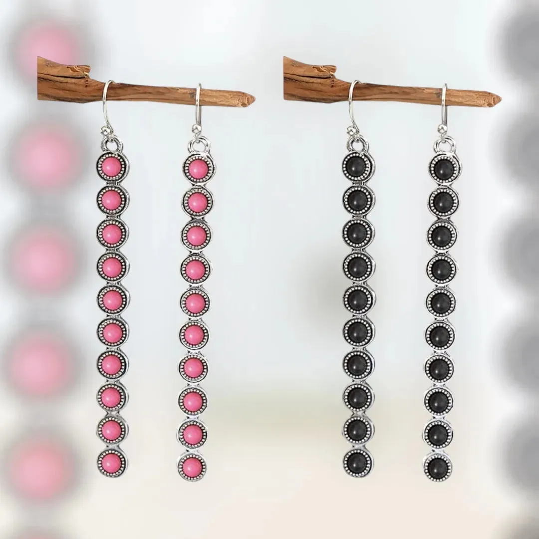 Elegant Acrylic Drop Earrings