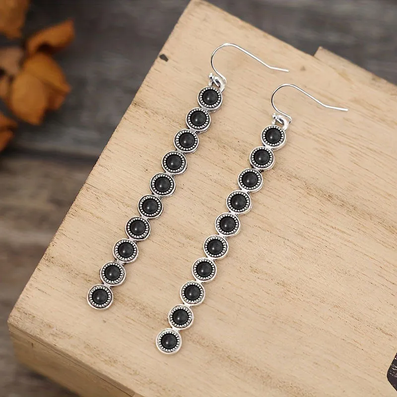 Elegant Acrylic Drop Earrings