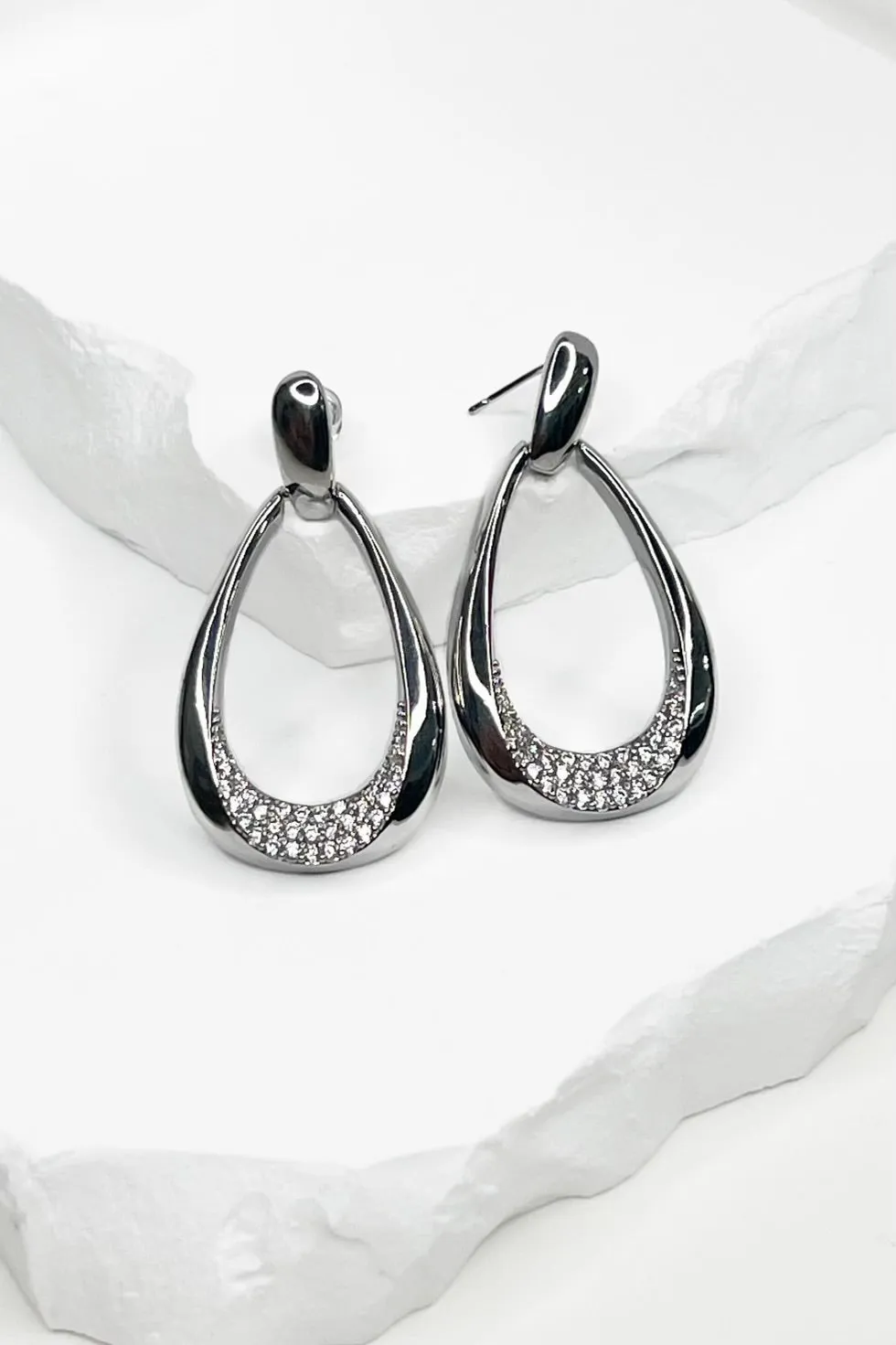 Eliza Earrings (Silver)