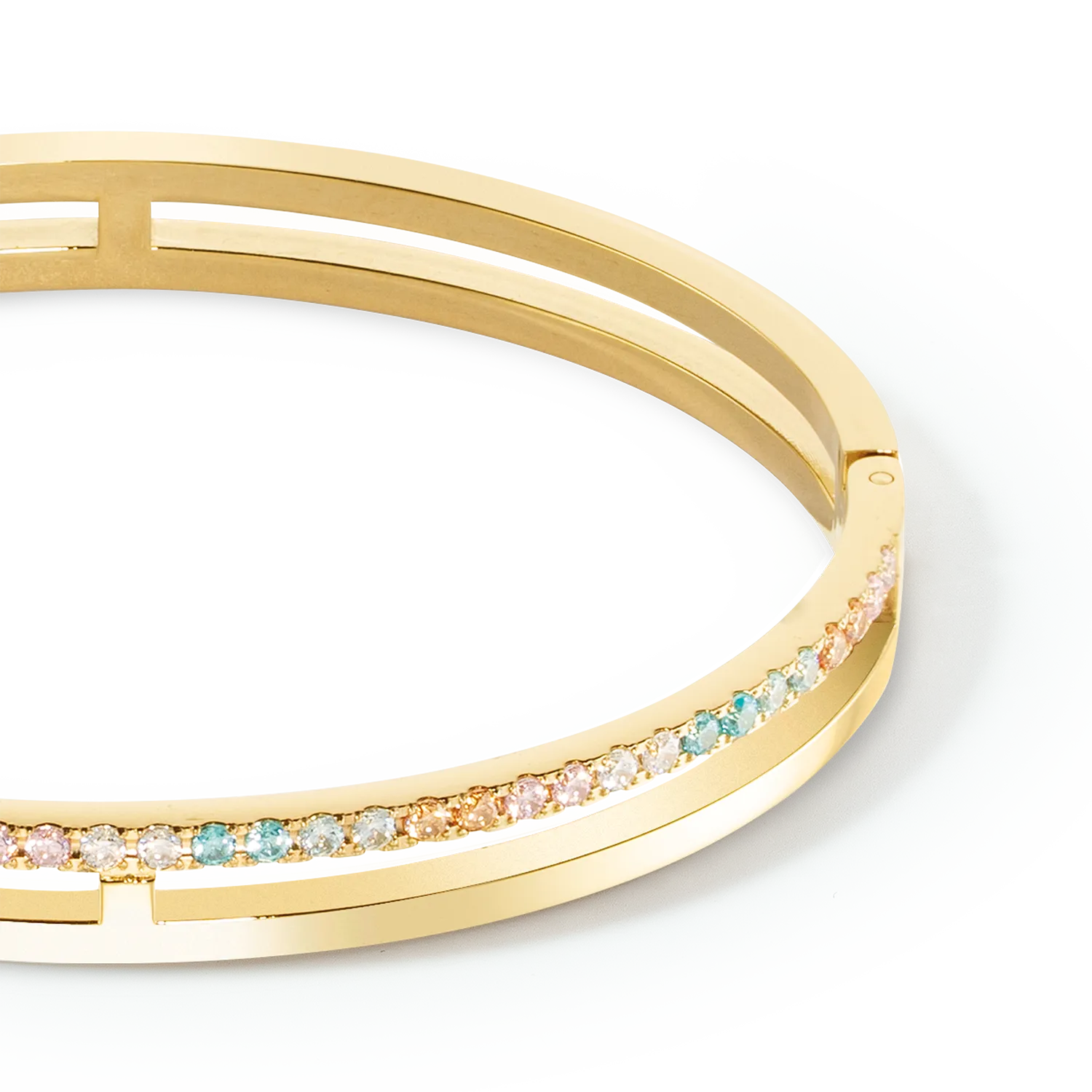 Eternal Unity Bangle gold-multicolour pastel