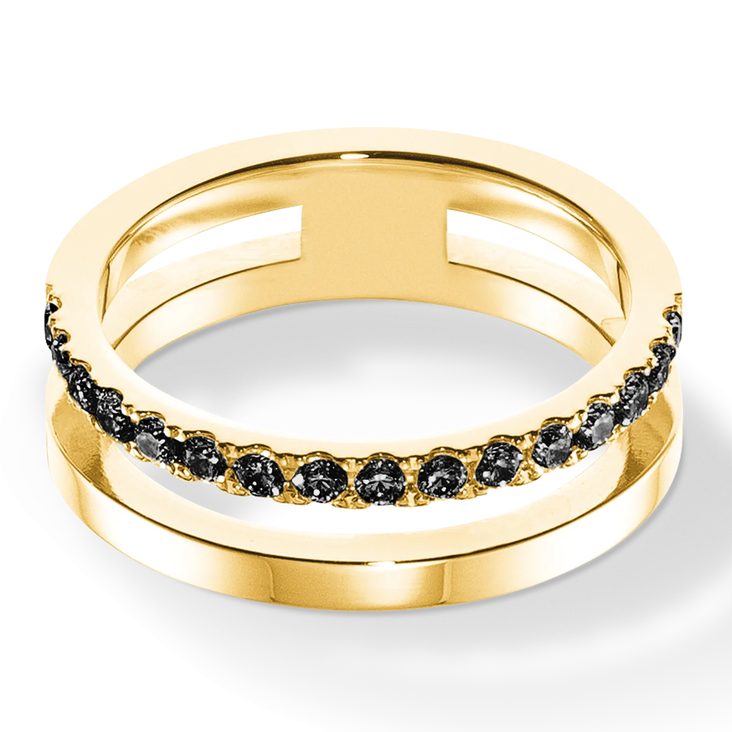 Eternal Unity Ring gold-black