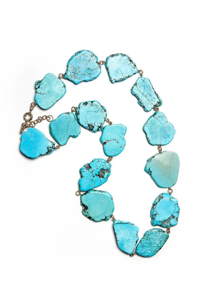 Evelyn Natural Stone Necklace - Final Sale