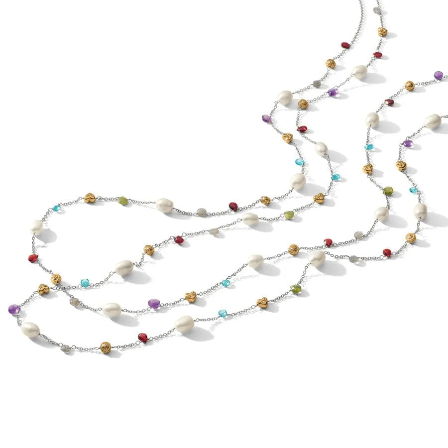 Eye Candy Pearl Long Necklace