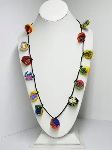 Ficklesticks - Millefiori Necklace