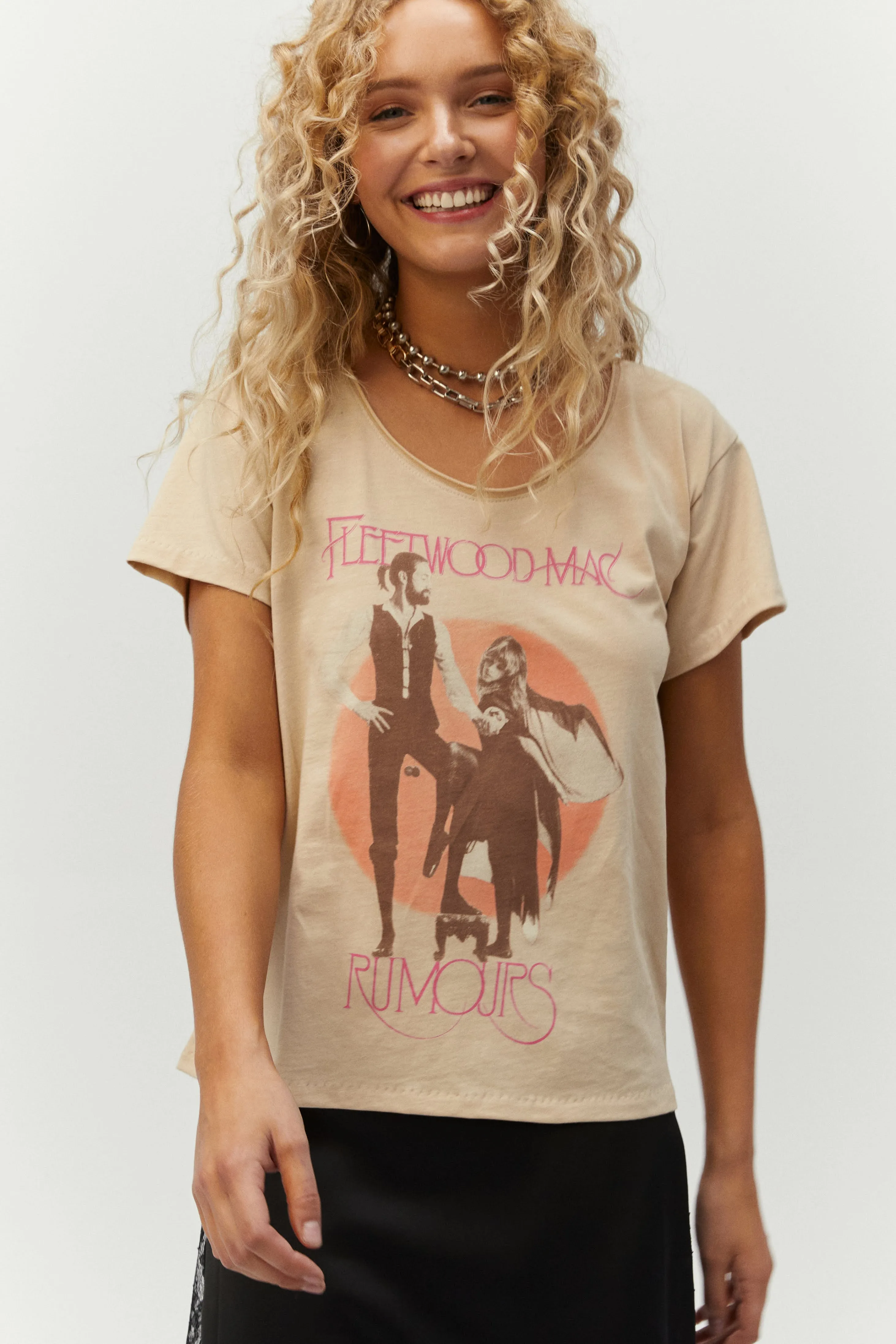 Fleetwood Mac Rumours Scoop Neck Tee