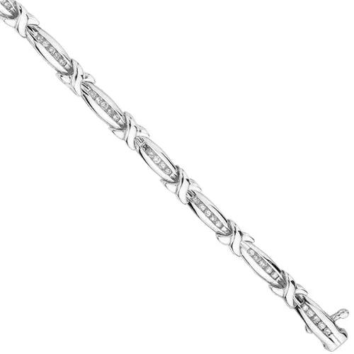 KATARINA (JK I1-I2) 1/2 cttw Diamond Link Bracelet