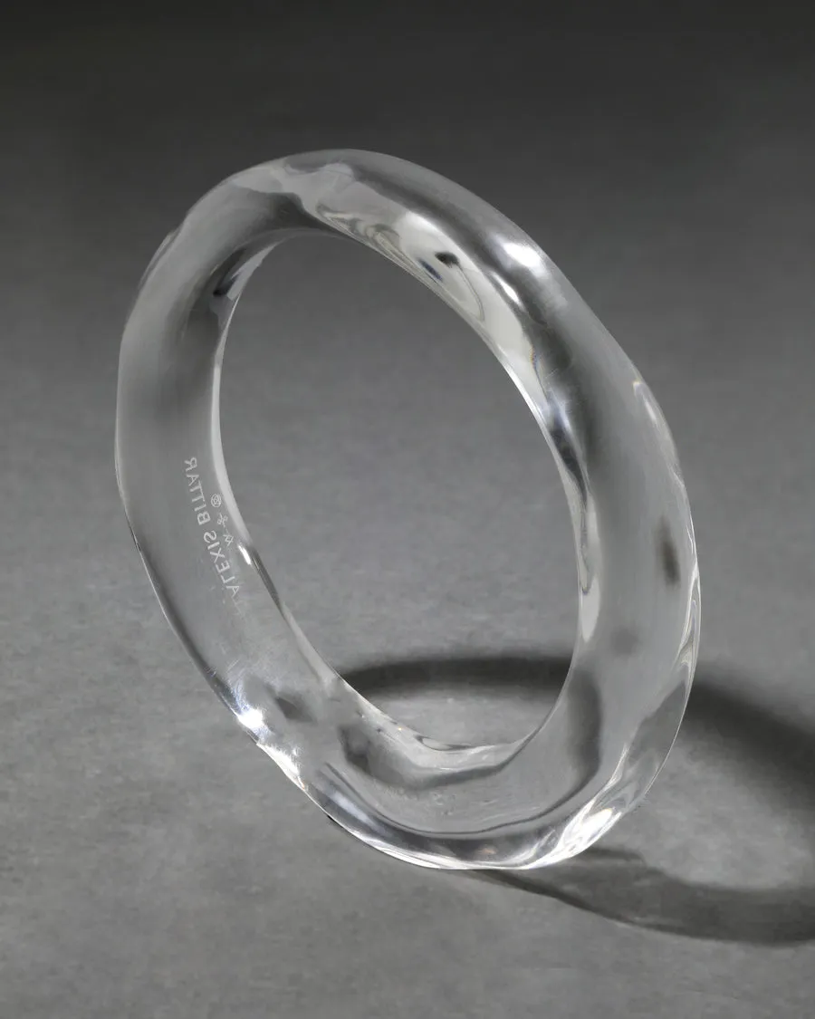 LIQUID LUCITE BANGLE-LARGE