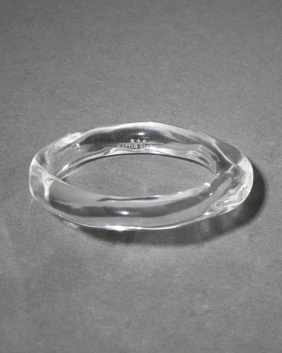 LIQUID LUCITE BANGLE-LARGE