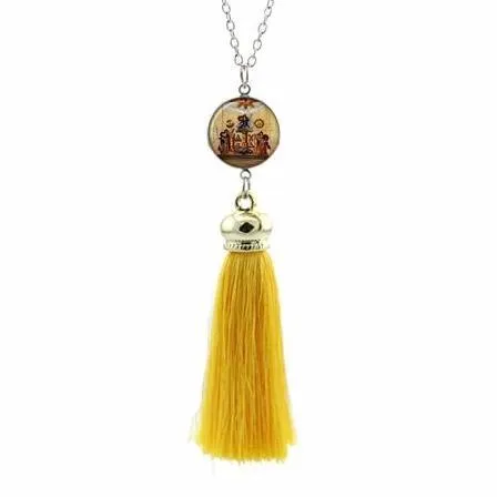 Masonic Necklace - Colorful Variety to Choose from [Multiple Colors]