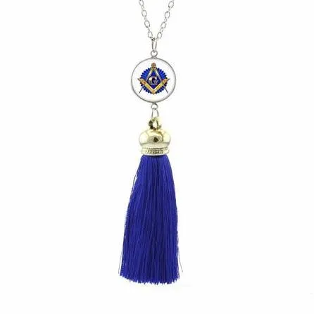 Masonic Necklace - Colorful Variety to Choose from [Multiple Colors]