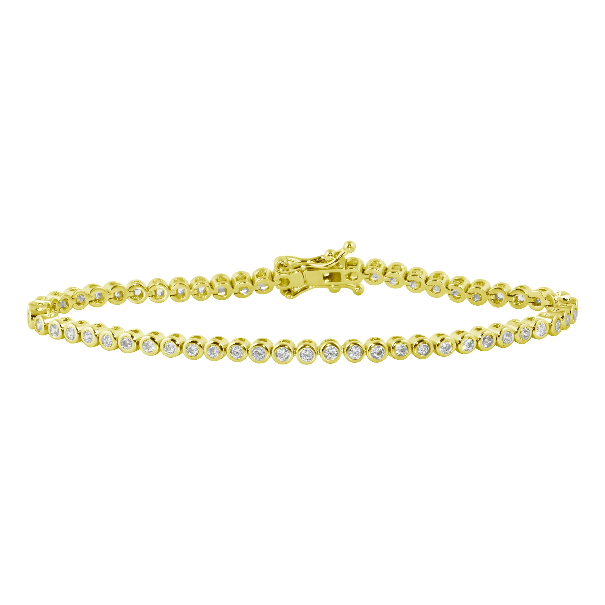 Mini Bezel Tennis Bracelet