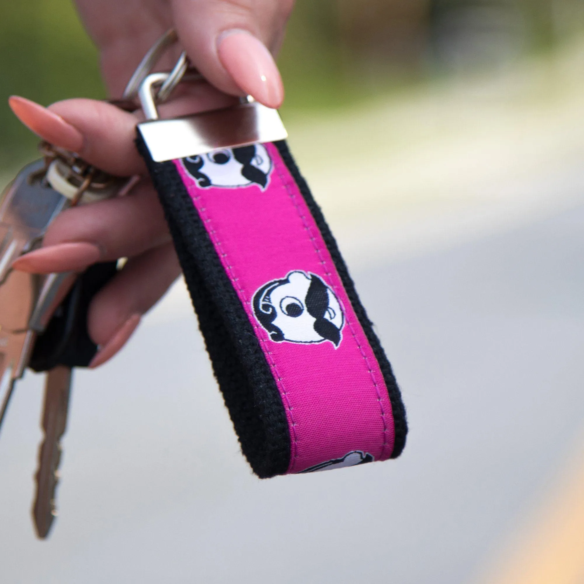 Natty Boh Logo (Pink) / Key Chain