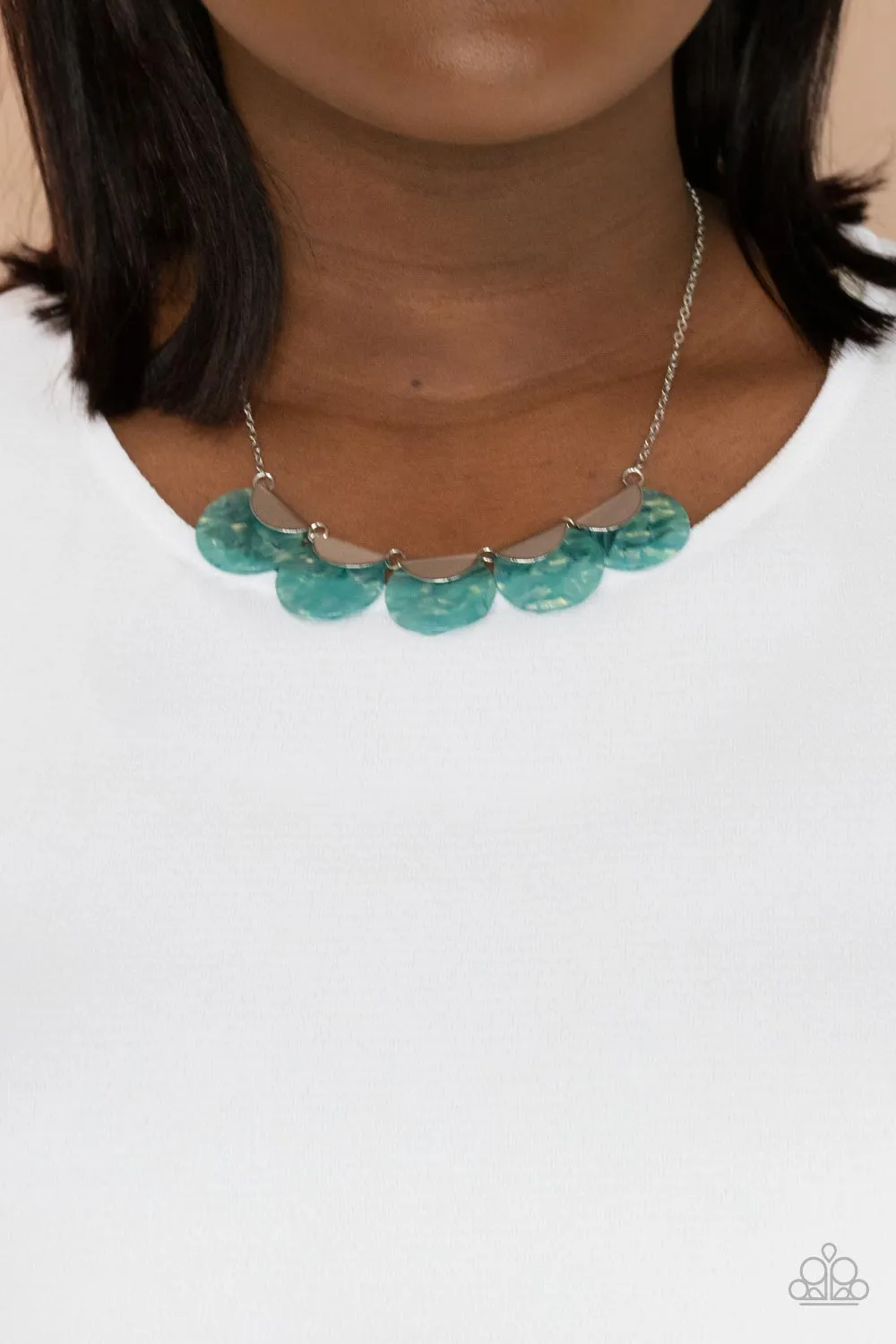 Necklaces Mermaid Oasis - Blue M2142