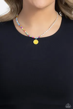 Necklaces Smiling Showdown - Yellow N2402