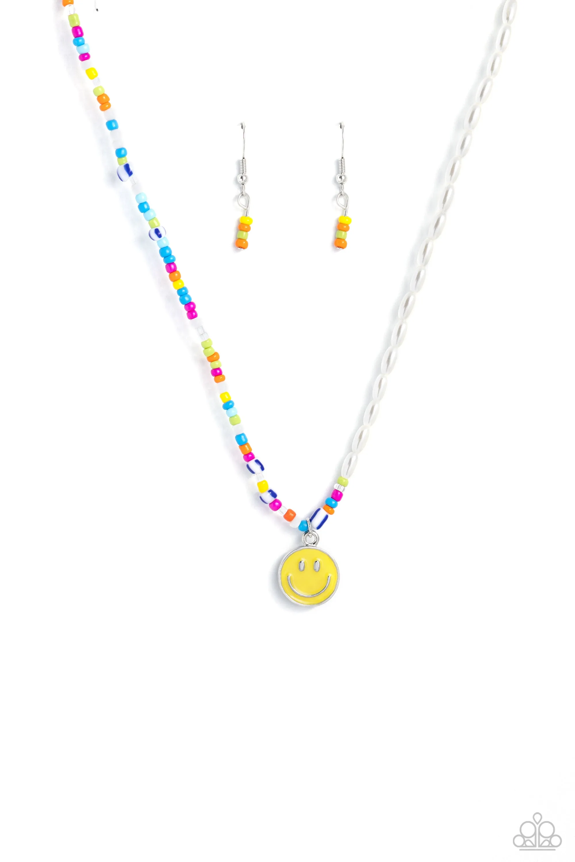 Necklaces Smiling Showdown - Yellow N2402