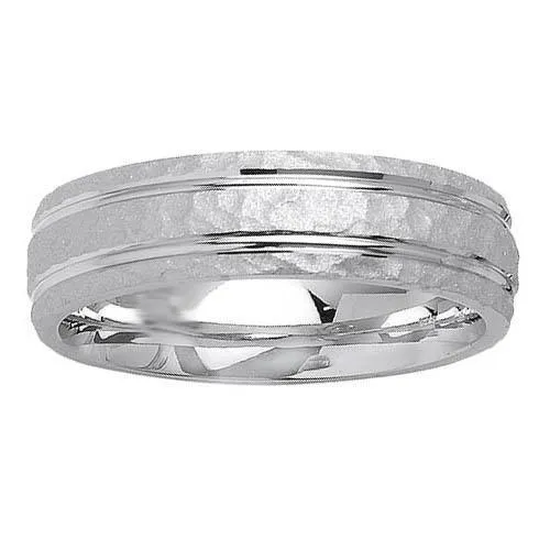 Platinum Ring for Men in 6mm Comfort Fit PT950