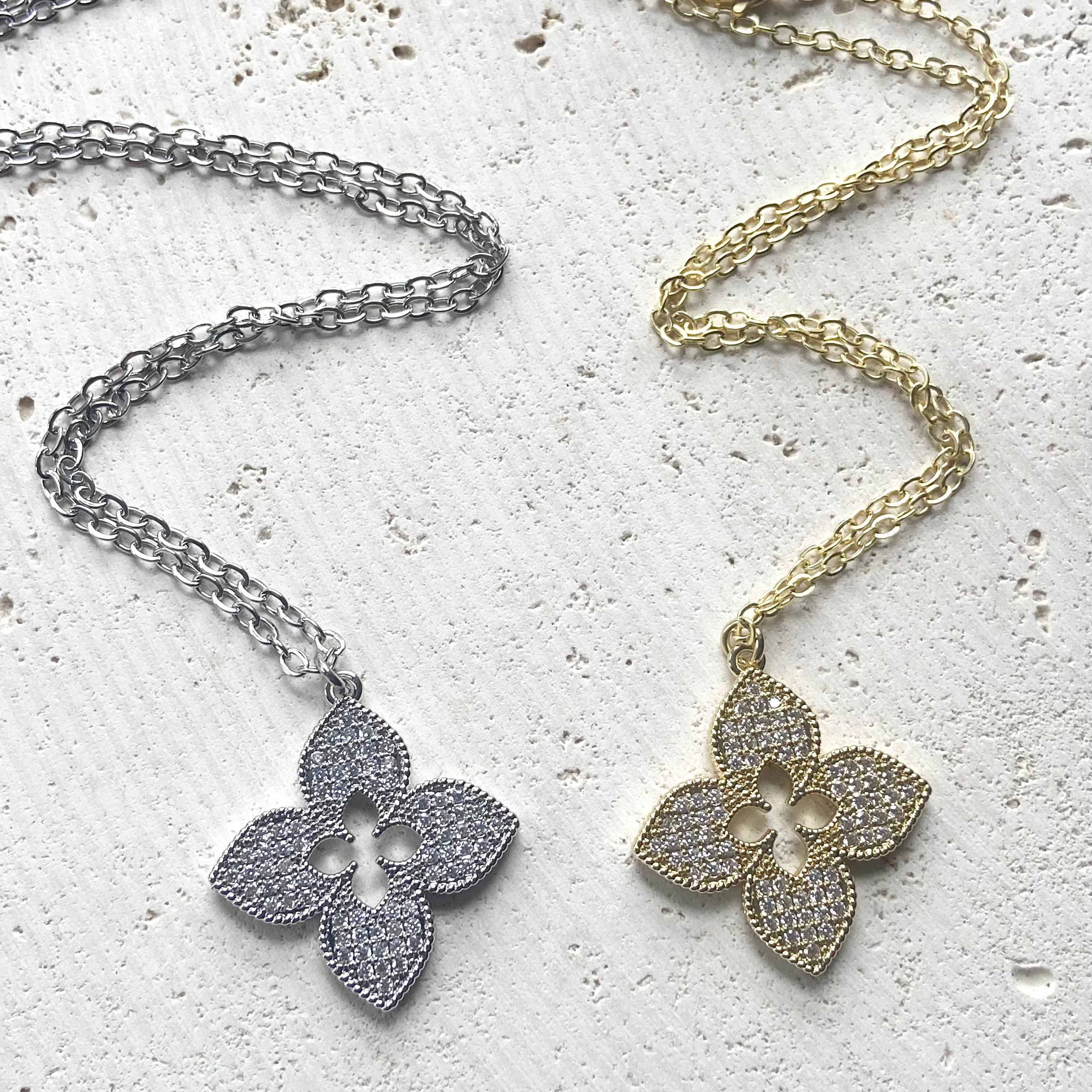 Quatrefoil Clover Necklace