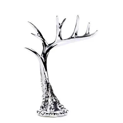 Silver Antler Jewelry Holder