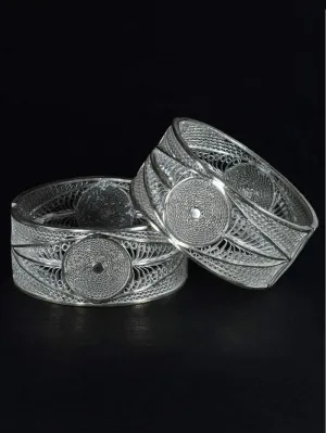 Silver Bangles