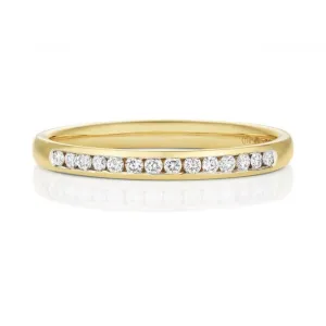 Wedding Band 18ct Gold Diamond Eternity Ring WQ216/I